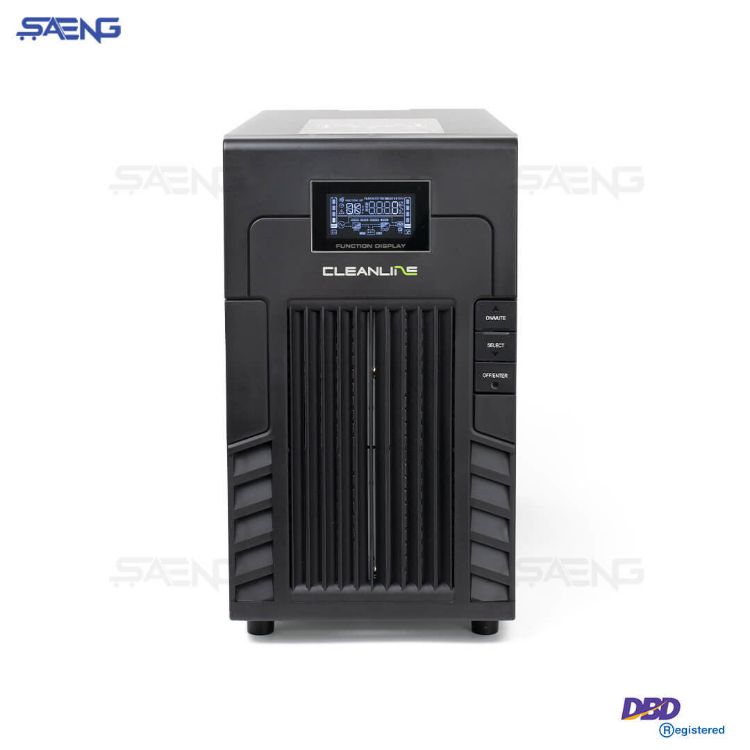 Picture of CLEANLINE UPS PS-3000 3000VA/2100W 9.54A PS Series เครื่องสำรองไฟ Line Interactive With Stabilizer Design Stabilizer