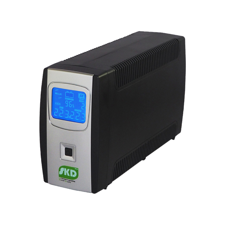 Picture of SKD UPS LCD-1000 1000VA/480W 8Ah เครื่องสำรองไฟ (PN:UPS-SKD-LCD1000)