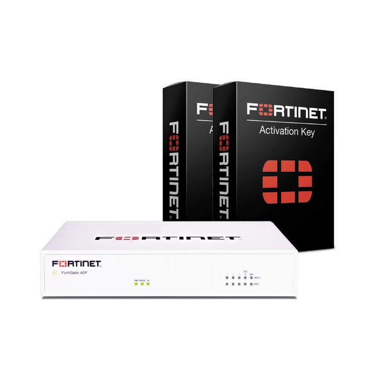 Picture of FORTINET FortiGATE 40F Box bundle with MA 3 YR (24x7) (PN:FG-40F-BDL-950-12) + ใบอนุญาติแบบครบวงจร 3 ปี