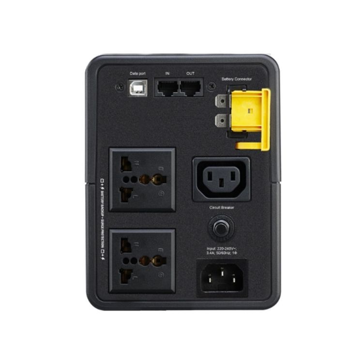 Picture of APC BX750MI-MS Back-UPS 750VA,410 Watts 230V, AVR, Universal Sockets