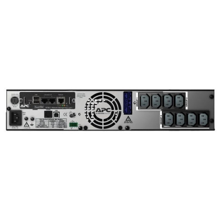 Picture of APC SMX1500RMI2UNC Smart-UPS X 1500VA Rack/Tower 1200 Watt LCD 230V with Network Card