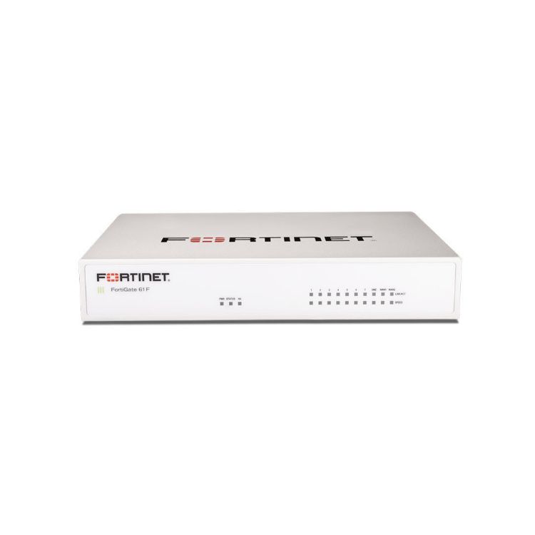 Picture of Fortinet FortiGATE 61F Box with MA 1 Year (24x7) (PN:FG-61F-V-BDL-950-12)