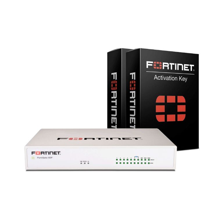 Picture of Fortinet FortiGate 60F Box with MA 3 Year (24*7) (PN:FG-60F) + Renewal MA 3 YR Unified Threat Protection License (UTP)