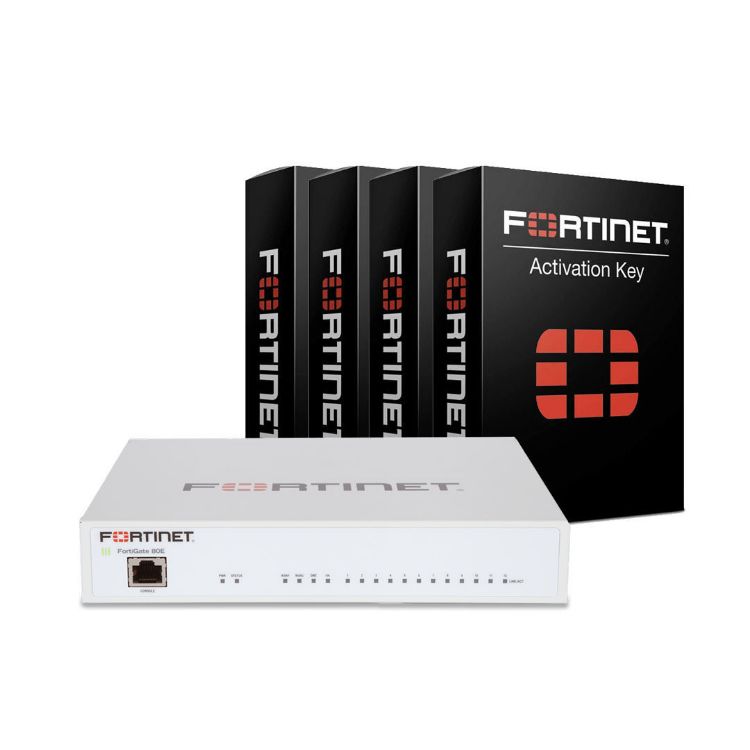 Picture of Fortinet FortiGATE 80E Box with MA 5 Year (24*7) (PN:FG-80E)  + ใบอนุญาติแบบครบวงจร 5 ปี