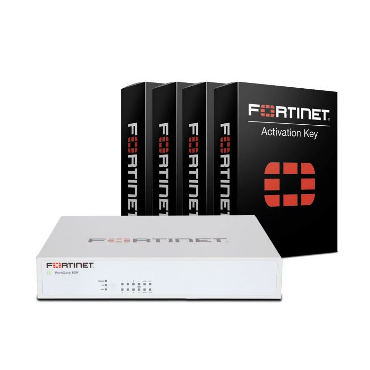 Picture of Fortinet FortiGATE 80F Box with MA 5 Year (24*7) (PN:FG-80F)  +  Renewal MA 5 YR Unified Threat Protection License (UTP) (PN:FC-10-0080F-950-02-12)