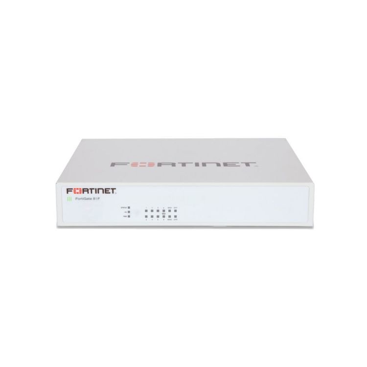 Picture of Fortinet FortiGATE 81F Box with MA 1 Year (24*7) (PN:FG-81F)  + ใบอนุญาติแบบครบวงจร 1 ปี