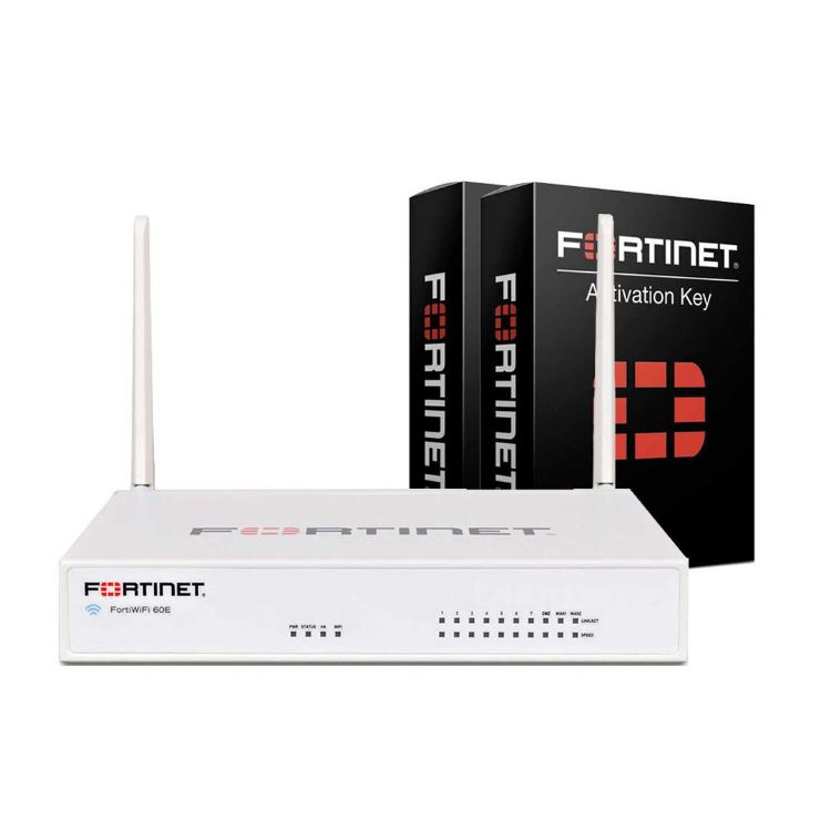 Picture of Fortinet FortiWiFi 60E Box Bundle with 3 YR (24x7) (PN:FWF-60E-V-BDL-950-36)