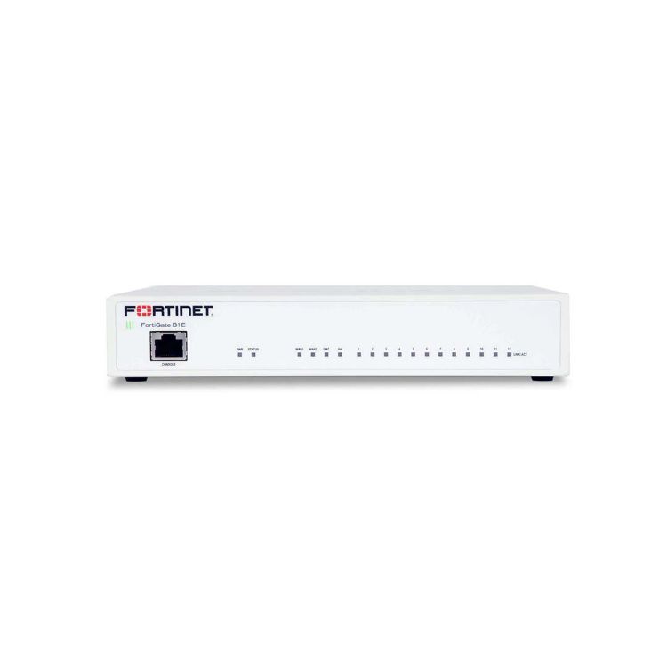 Picture of Fortinet FortiGATE 81E Box with MA 1 Year (24x7) (PN:FG-81E-BDL-950-12)