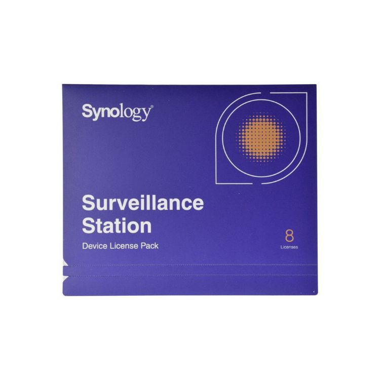 Picture of SYNOLOGY Surveillance License Pack 8 ใบอนุญาตกล้อง (PN:NAS-SYN-LICENCE8X)