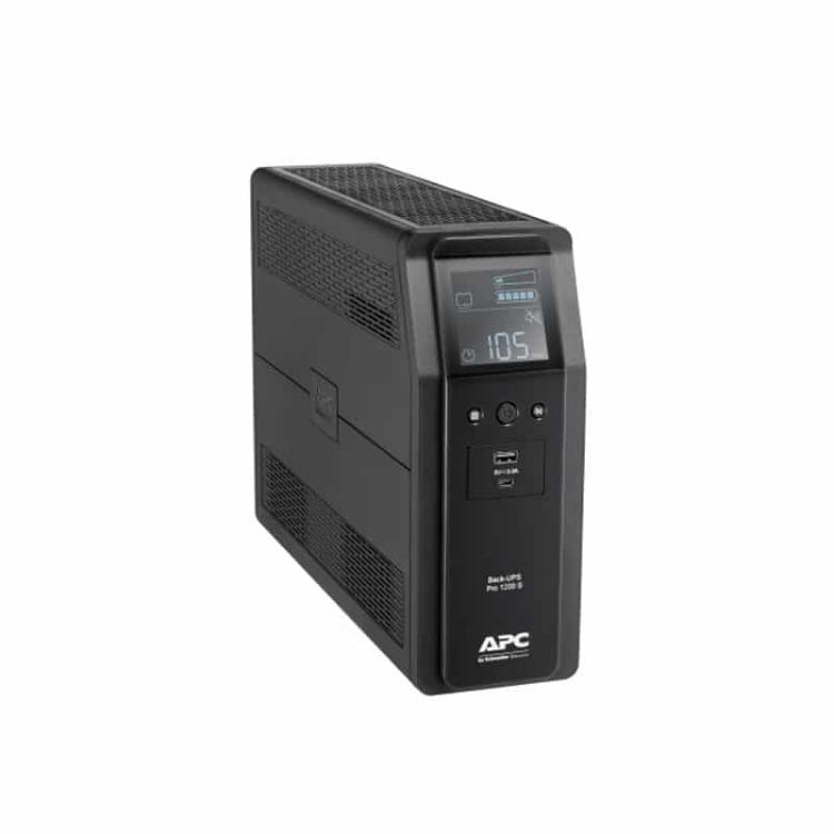 Picture of NEW! APC Back UPS Pro BR 1200VA,720 Watt Sinewave,8 Outlets, AVR, LCD interface (PN:BR1200SI)