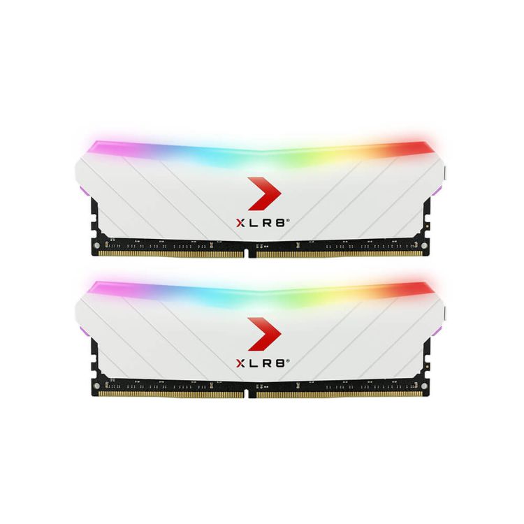 Picture of PNY RAM XLR8 EPIC-X RGB White 16GB DDR4 3200 CL16 (8x2) แรมพีซี