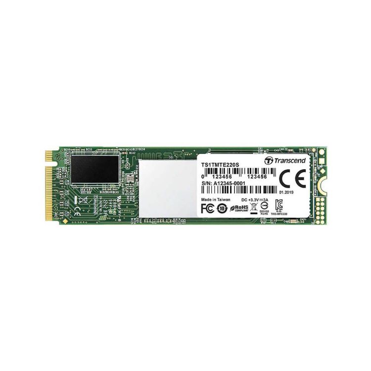 Picture of TRANSCEND SSD240S (MTE220S) PCIe NVMe M.2 SSD (256GB, 500GB, 1TB, 2TB) เอสเอสดี เอ็มดอททู