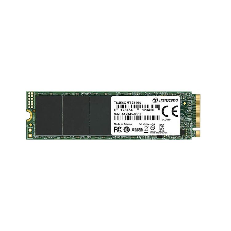 Picture of TRANSCEND SSD110S (MTE110S) PCIe NVMe M.2 SSD (128GB, 256GB, 500GB, 1TB) เอสเอสดี เอ็มดอททู