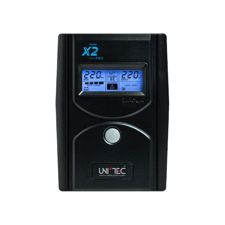 Picture of UNITEC X2 Pro 1000VA/550W เครื่องสำรองไฟ Line interactive with stabilizer