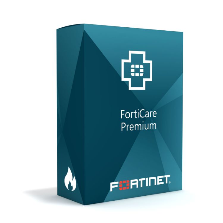Picture of FORTINET FortiCare Premium Support for FortiGate 40F Firewall, Renew license or buy initially, 1 year