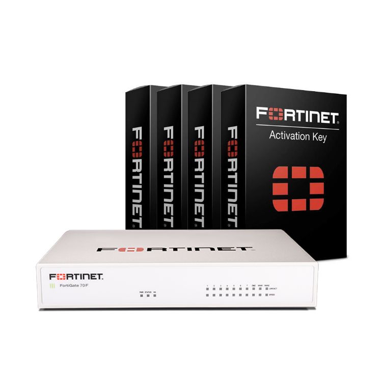 Picture of Fortinet FortiGATE 70F Box with MA 5 Year (24*7) (PN:FG-70F) + ใบอนุญาติแบบครบวงจร 5 ปี (PN:FG-70F-BDL-950-12)